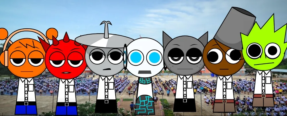 Sprunki: Înapoi la școală în Thailanda - Gameplay