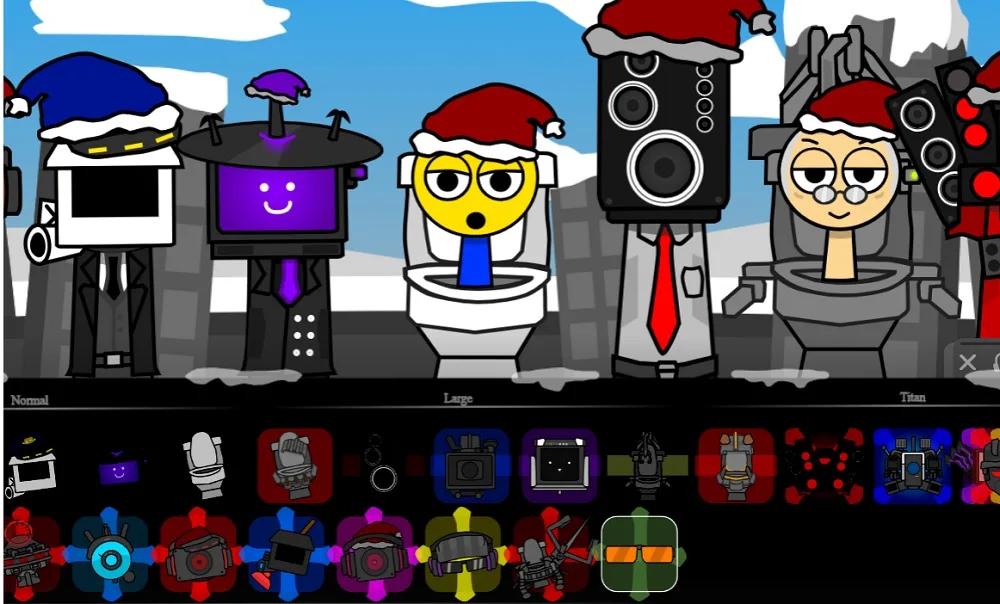Sprunki Skibidi Toilet Remake