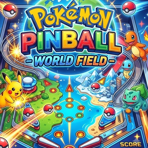 Field Games Pokemon Pinball – World Field - 🔥 GBA Game - Play Online Free