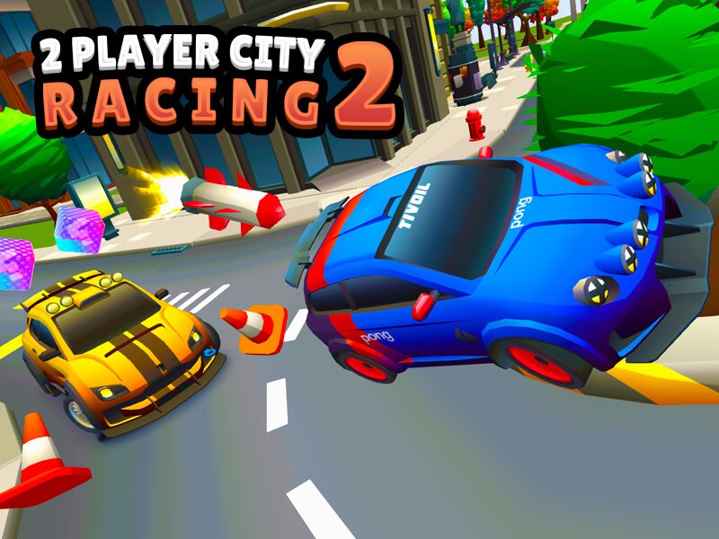 2 Player Battle Car Racing: Play Free Online at Reludi