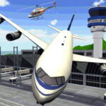 Manía de estacionamiento de aviones 3D