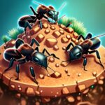 colônia de formigas