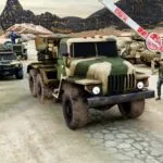 Army Machine Transporter Truck