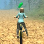 BMX offroad-proefstunts