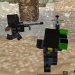 Escouade de police Blocky Craft