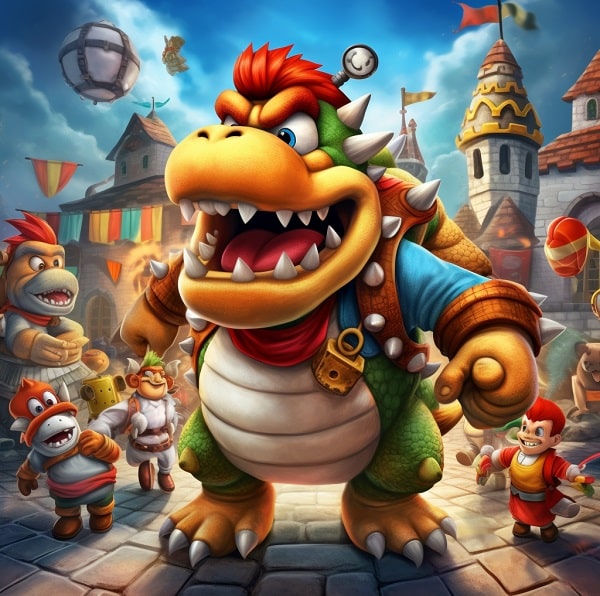 BOWSER JR'S ADVENTURE free online game on