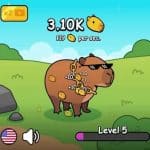 Evolução da Capivara: Clicker