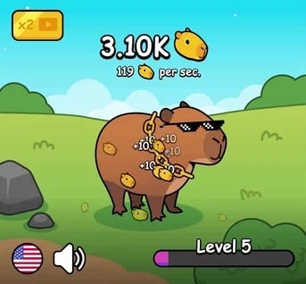 Evolução da Capivara: Clicker🕹️️ Jogue jogos Clicker online e