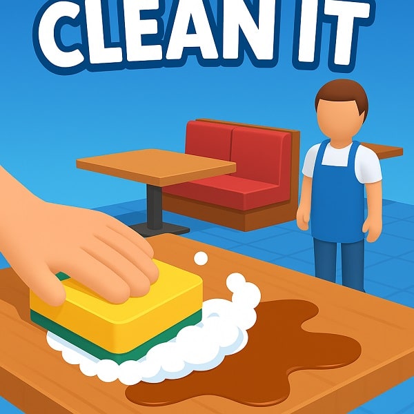 Clean It: Cleaning Games Online 🔥 Hypercasual Game - Play at Y9FreeGames
