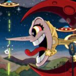 Cuphead угрожает дирижаблю