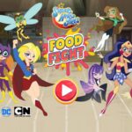Pertarungan Makanan Gadis Pahlawan Super DC