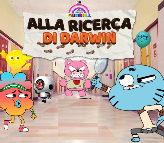 Darwin Rescue, The Amazing World of Gumball games