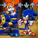 FNF: Sonic Klasik dan Sonic.EXE Bernyanyi Terlalu Lambat