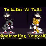 FNF: Confrontando-se, mas Tails and Tails.EXE canta
