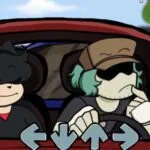 FNF Dilemma, but Everyone Sing it at the Drive-Through