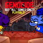FNF Genocide Song but All Sonics Sings it