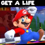 FNF Get a Life - Злоупотребление Марио Микс