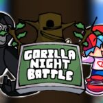 Batalla nocturna de gorila FNF