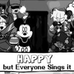 FNF: Happy but Everyone Takes Turn Singing