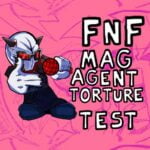 Teste de tortura do agente magnético FNF