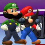 FNF: Mario dan Luigi Menyanyikan Final Mushroom
