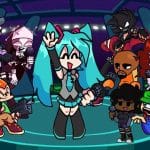 FNF Miku Endurance, mais tout le monde le chante