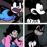 FNF La chance du lapin mais tout le monde la chante