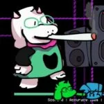 FNF : Ralsei avec un gros blunt