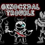 FNF: Sans & Papyrus & Chara Sings Genocidal Trouble
