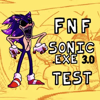 FNF SONIC EXE TEST by Nightmare Cuphead