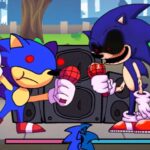 FNF: Sunky And Sonic.EXE поет Copy Cat