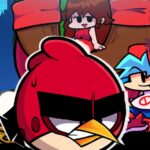 FNF contre l'oiseau rouge (Angry Birds)