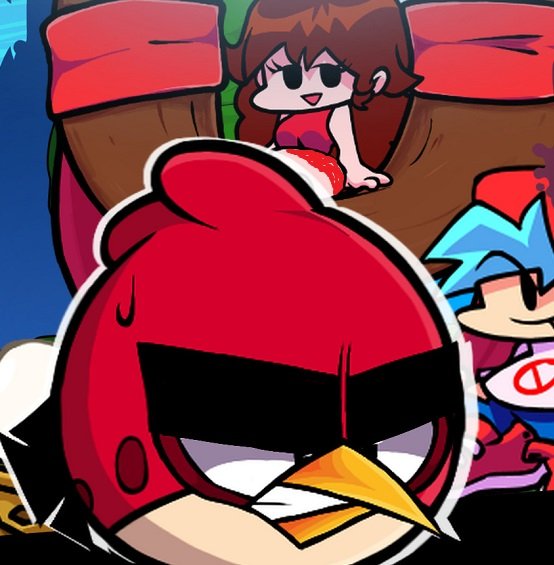 FNF Vs Red Bird (Angry Birds) - 🔥 FNF Mods Game - Play Online Free