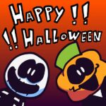 FNF versus skid en pomp: Halloween!