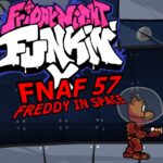 FNF X FNAF 57 Freddy en el espacio