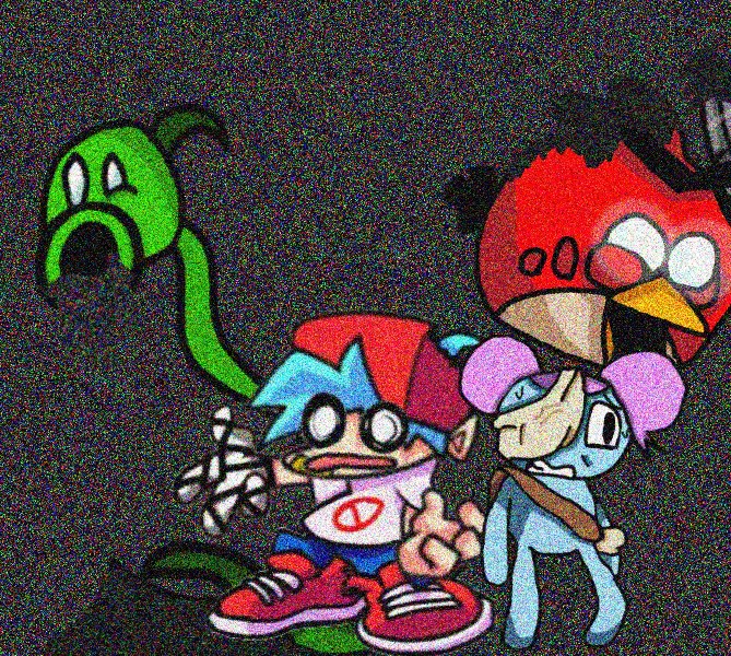 FNF X Pibby vs Red And Peashooter 🕹️ Play Online & Unblocked