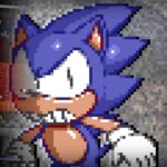 FNF vs um hack de ROM do Sonic comum