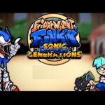 FNF vs Boom Sonic - Generaciones corruptas