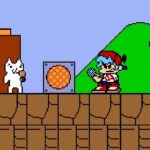 FNF vs Cat Mario – Campuran Kemarahan