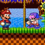 FNF vs Dorkly Mario (Lado B Dorkly Sonic)