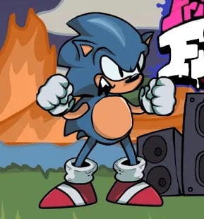 Play FNF: Sunky And Sonic.EXE Sings Copy Cat game free online