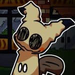 FNF против Mimikyu - жуткая мелодия