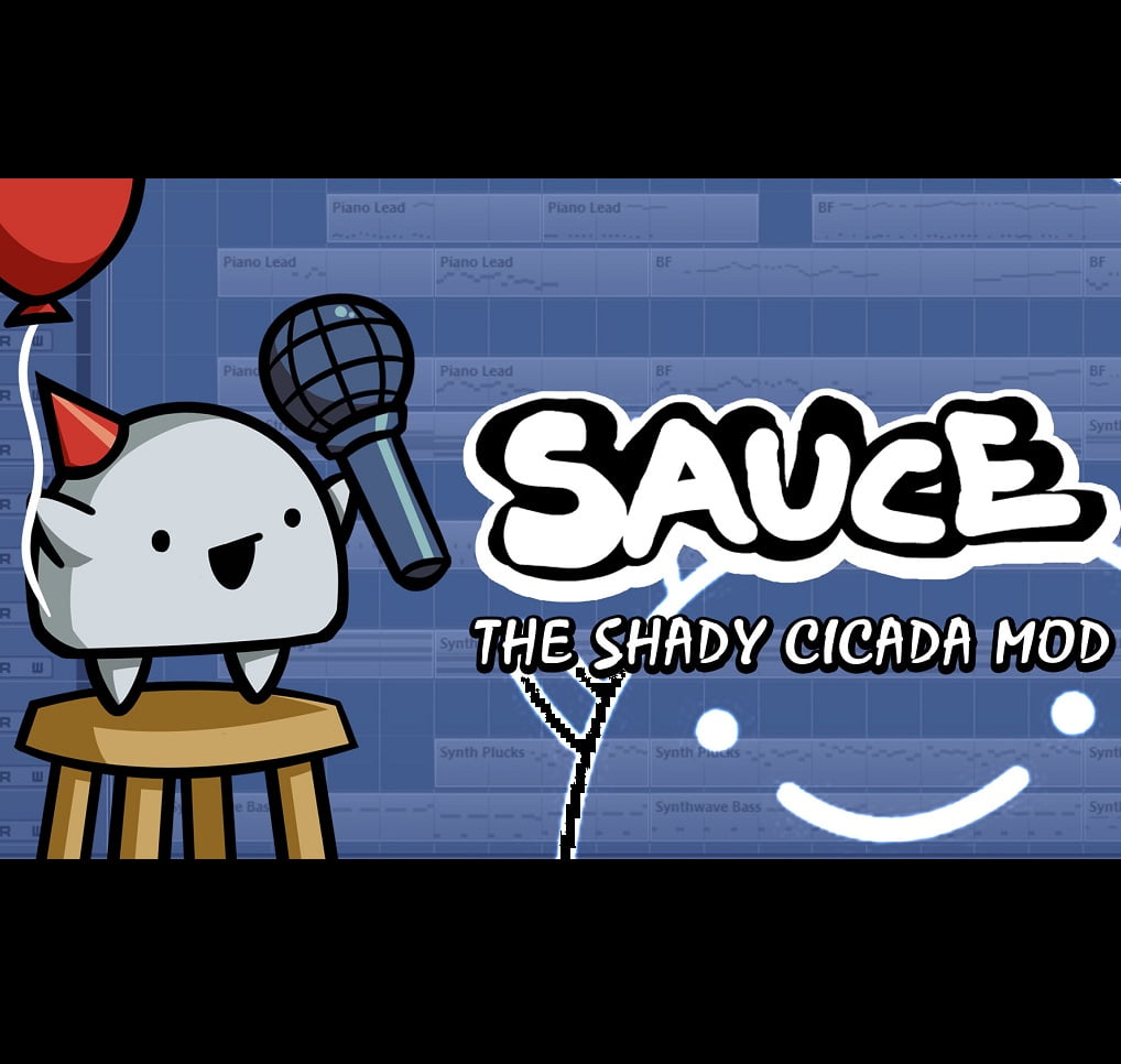 FNF vs Sauce (The Shady Cicada Mod) Play Game Online FNF vs Sauce (The Shady Cicada Mod) Play Game Online