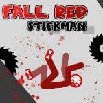 Stickman rosso autunnale