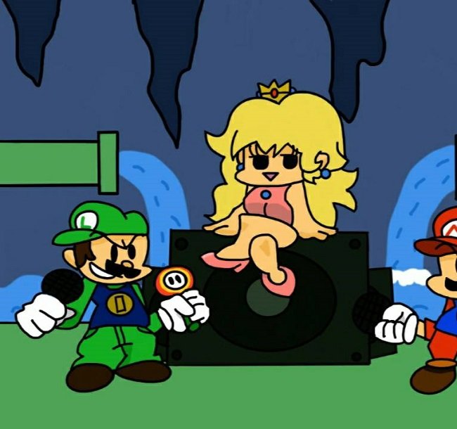 Friday Night Funkin Mario