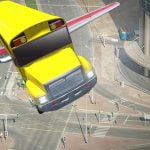 Fliegender Bussimulator