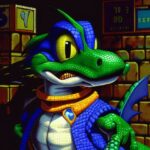 Gex Gecko în Sonic 1