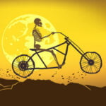 Halloween Wheelie Fiets