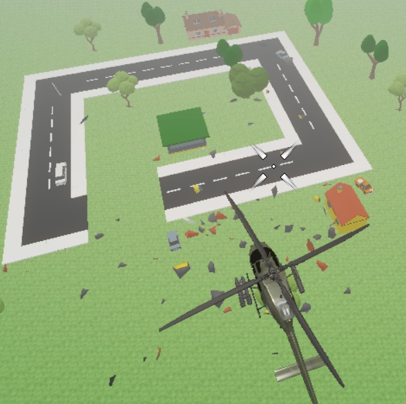 Helicopter Simulator Destruction Play It Online & Unblocked