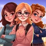 Melhores amigas do ensino médio: equipe feminina